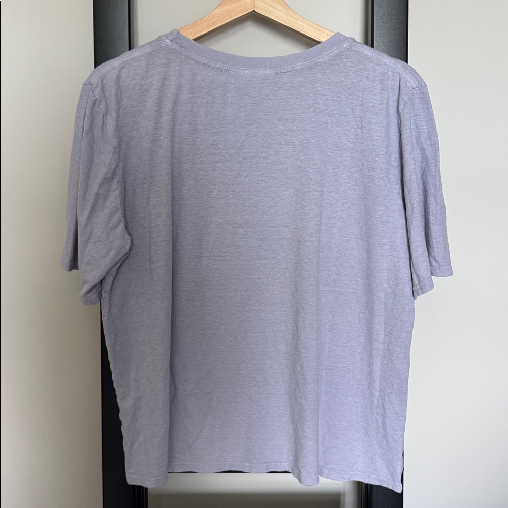 Jungmaven Boxy Tee in Light Lavender - Picture 2 of 4
